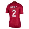 Camiseta de fútbol Liverpool Joe Gomez 2 Primera Equipación 2024-25 - Hombre